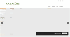 Desktop Screenshot of casacube.it